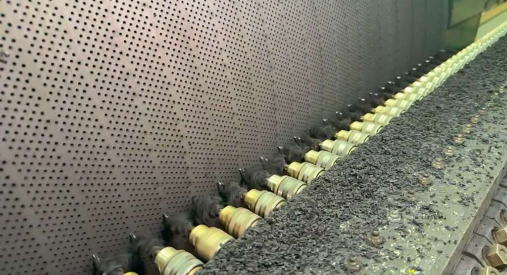 Foto de limpeza do cilindro